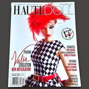 Haute Doll Magazine Holiday Fashion Patterns Jill December 2008 Volume 5 Issue 6